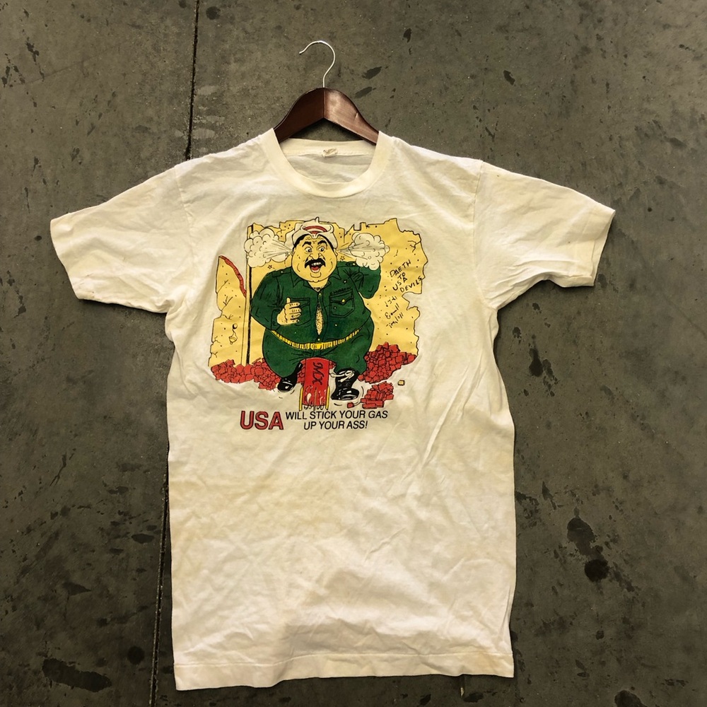 vintage saddam hussein tee